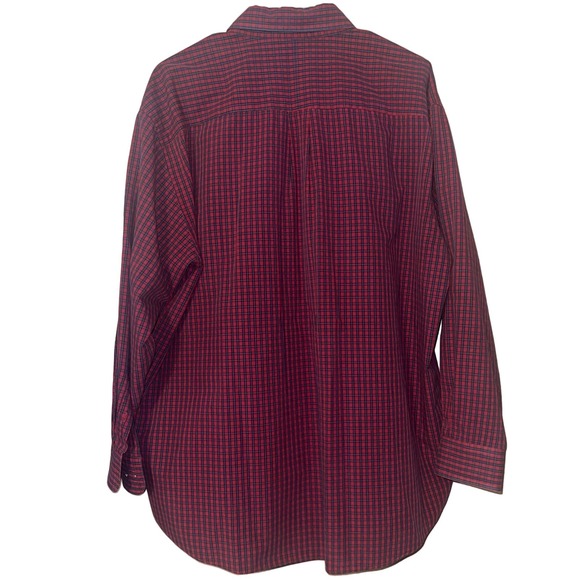 MEETING STREET Mens Size 171/2 34/35 Long Sleeve Wrinkle & Stain Resistant Shirt - Picture 2 of 4